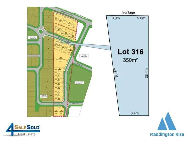 Lot 316 Woodswallow Parkway, Maddington WA 6109
