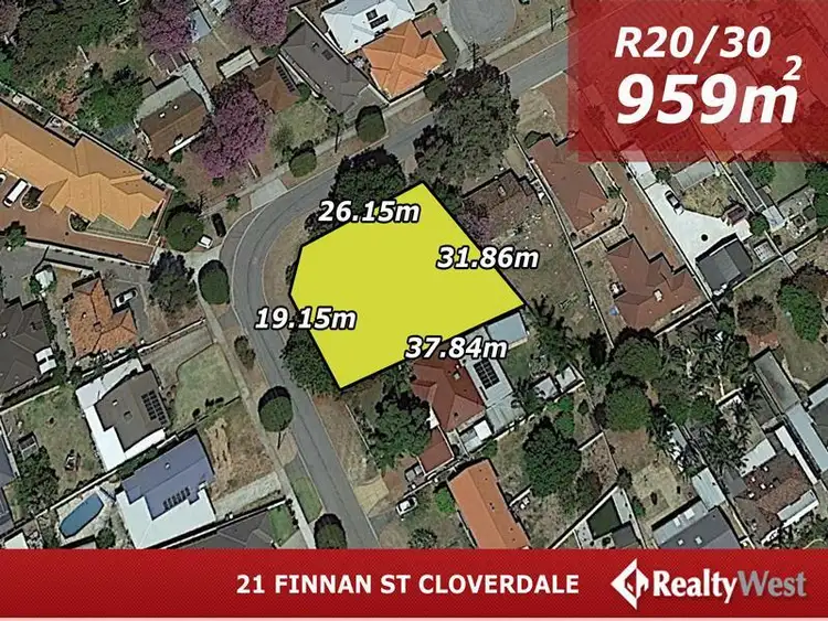 Fifth view of Homely land listing, 21 Finnan Street, Cloverdale WA 6105