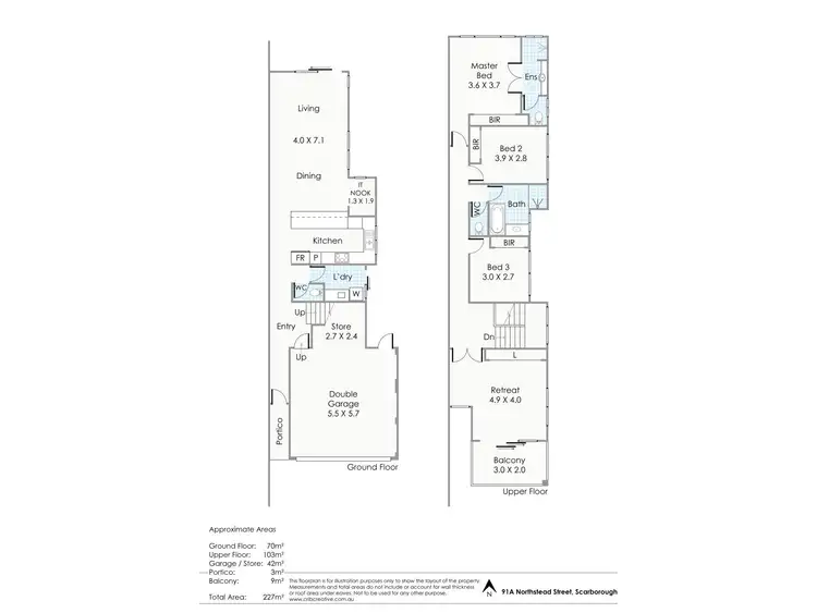 Second view of Homely house listing, 91A Northstead Street, Scarborough WA 6019