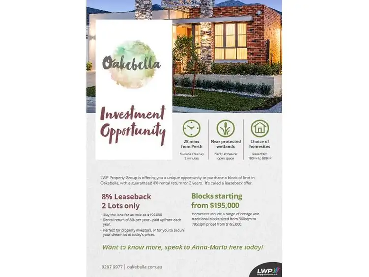 Main view of Homely land listing, Lot 18, Sedano Crescent, Wellard WA 6170