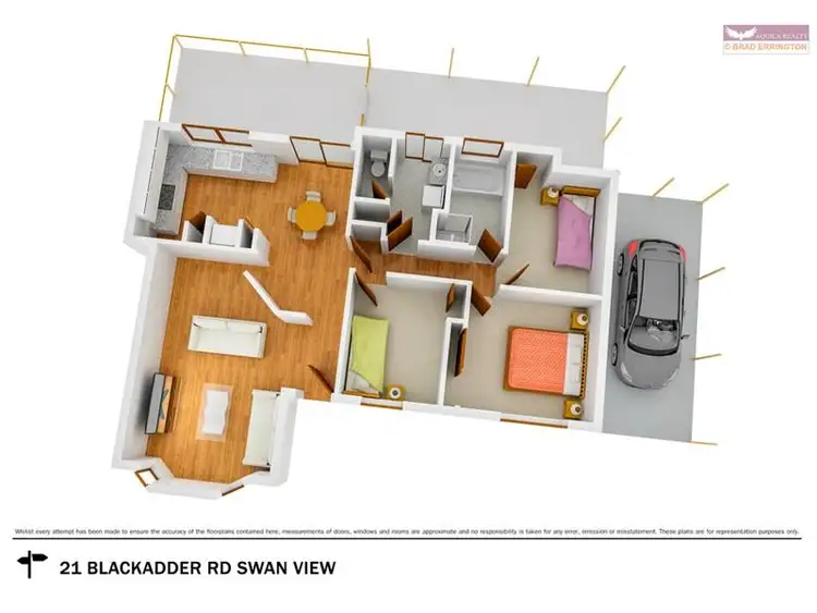 Second view of Homely house listing, 21 Blackadder Road, Swan View WA 6056