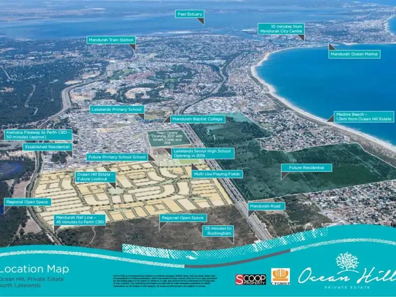 Main view of Homely land listing, Lot 50 Ocean Hill Estate, Lakelands WA 6180