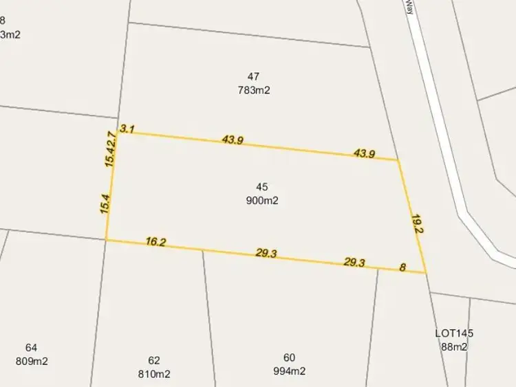 Third view of Homely land listing, 45 Eckersley Way, Australind WA 6233