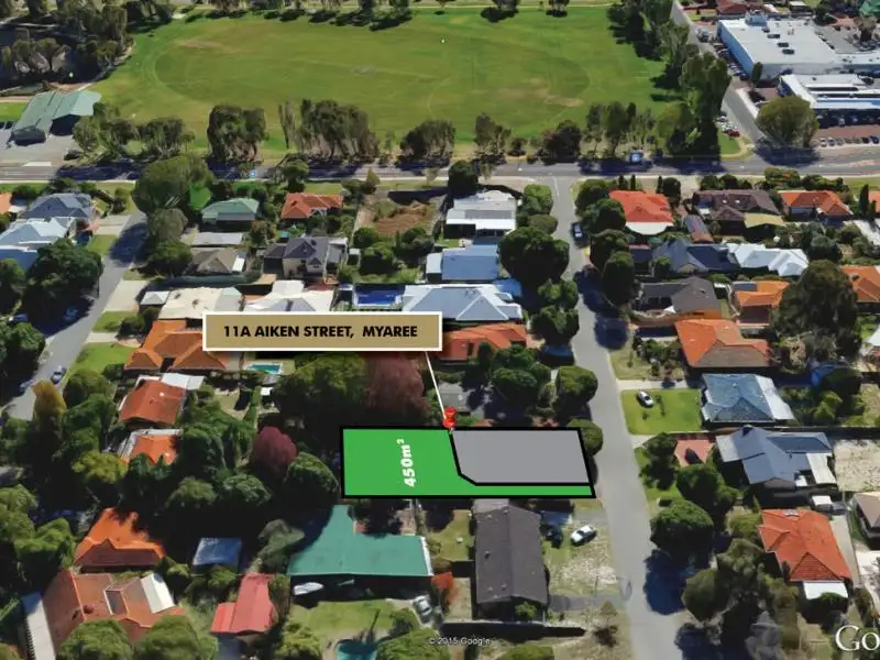 Main view of Homely land listing, 11A Aiken Street, Myaree WA 6154