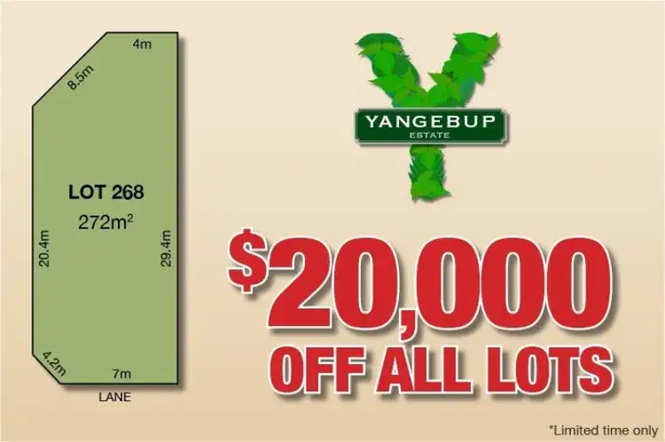 Main view of Homely land listing, Lot 268 Positano Crescent, Yangebup WA 6164