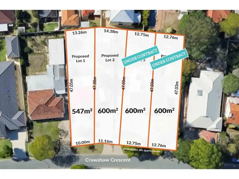 Main view of Homely land listing, Lot 4, 56 Crawshaw Crescent, Manning WA 6152