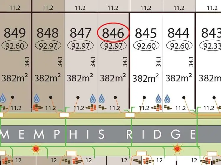 Main view of Homely land listing, Lot 846 Memphis Ridge, Hocking WA 6065