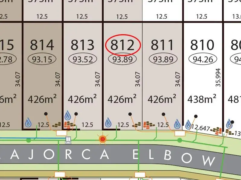 Main view of Homely land listing, Lot 812 Majorca Elbow, Hocking WA 6065