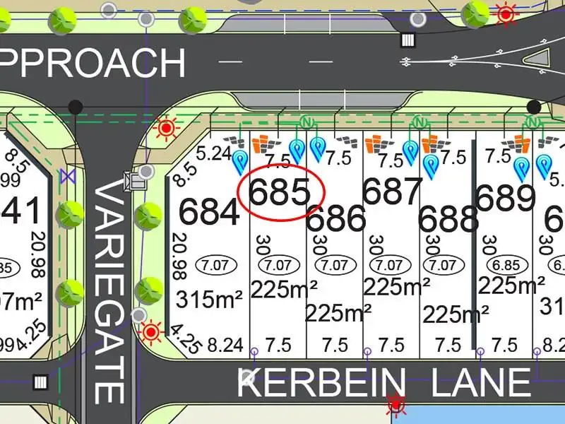 Main view of Homely land listing, Lot 685 Nyilla Approach, Baldivis WA 6171