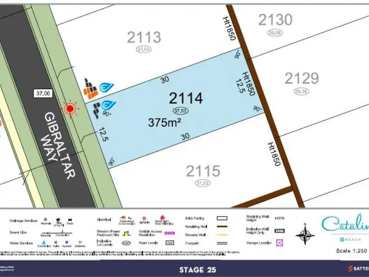 Third view of Homely land listing, LOT 2114 Gibraltar Way, Mindarie WA 6030