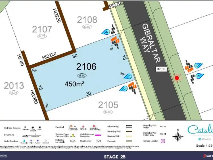 Third view of Homely land listing, LOT 2106 Gibraltar Way, Mindarie WA 6030