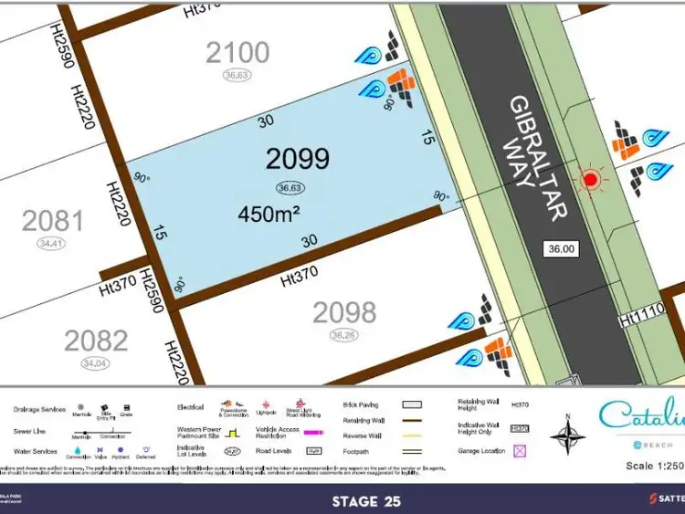 Third view of Homely land listing, LOT 2099 Gibraltar Way, Mindarie WA 6030