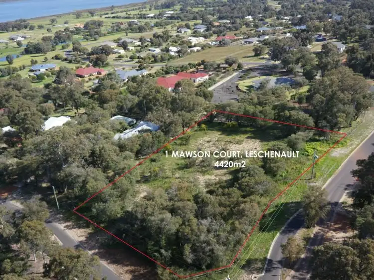 Main view of Homely land listing, 1 Mawson Court, Leschenault WA 6233