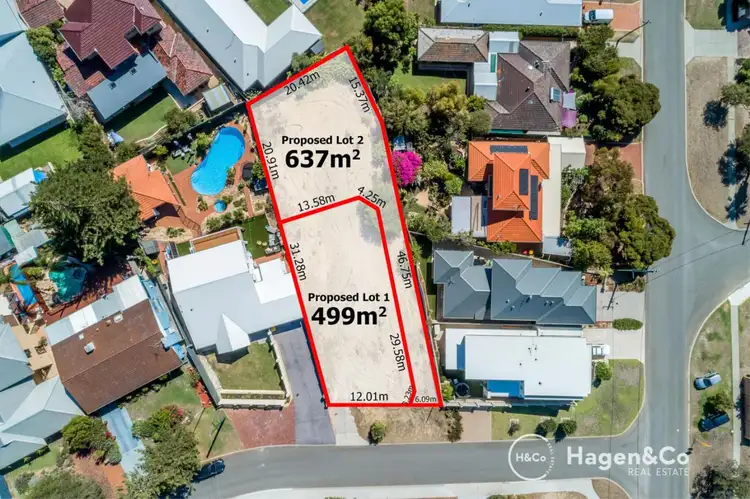 Second view of Homely land listing, 3/3A Lovett Street, Scarborough WA 6019