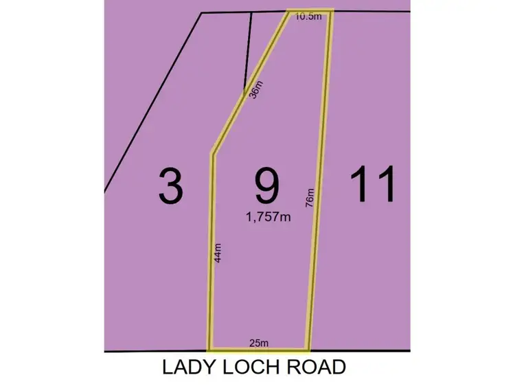 Main view of Homely land listing, Lot 2308, 9 Lady Loch Road, Coolgardie WA 6429
