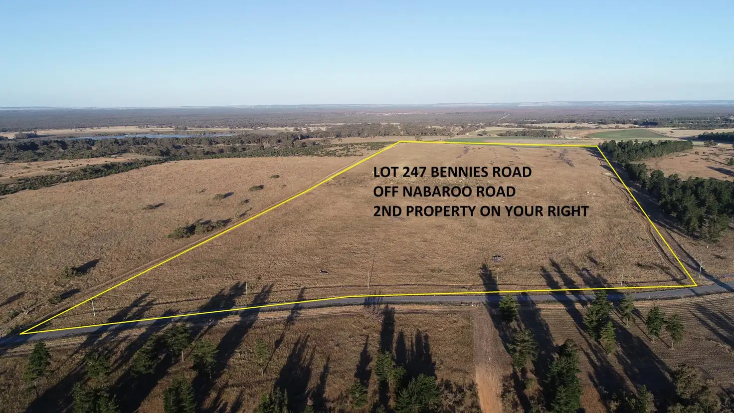 Main view of Homely rural property listing, Lot 247, Bennies  Road, Cowalla WA 6503