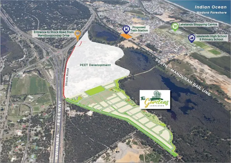 Lot 158 The Gardens, Lakelands WA 6180