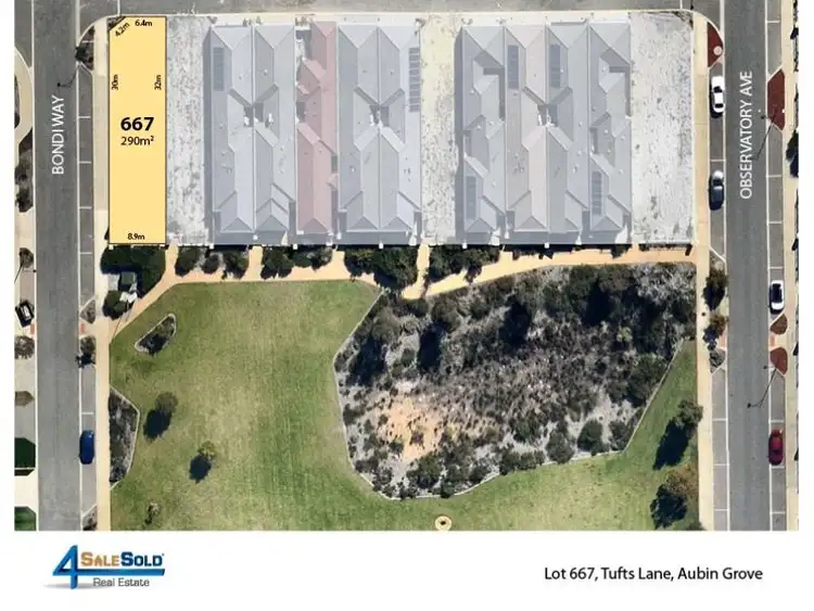 Main view of Homely land listing, Lot 667 Tufts Lane, Aubin Grove WA 6164