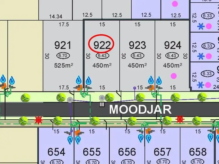 Main view of Homely land listing, Lot 922 Moodjar Way, Baldivis WA 6171