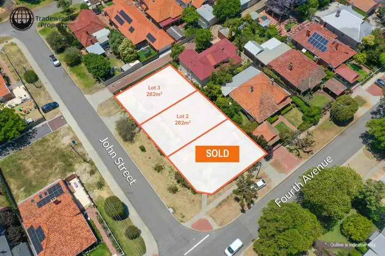 Main view of Homely land listing, Lot 3, 56 Fourth Avenue, Mount Lawley WA 6050