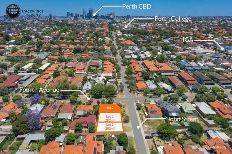 Fourth view of Homely land listing, Lot 3, 56 Fourth Avenue, Mount Lawley WA 6050