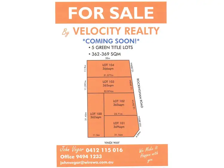 603-605 Rockingham Road, Lake Coogee WA 6166