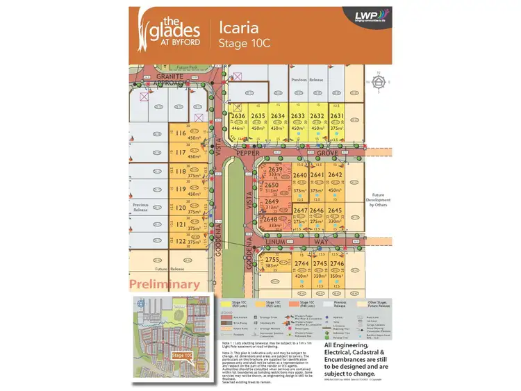 Second view of Homely land listing, Lot 122, Goodenia Vista, Byford WA 6122
