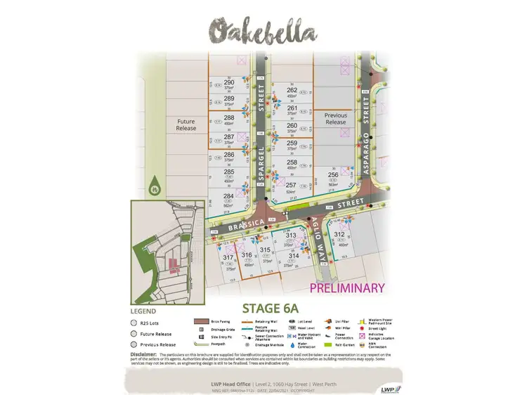 Main view of Homely land listing, Lot 261, Spargel Street, Wellard WA 6170