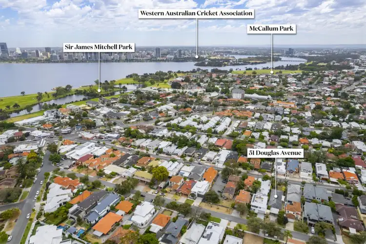 Fifth view of Homely house listing, 51 Douglas Avenue, South Perth WA 6151