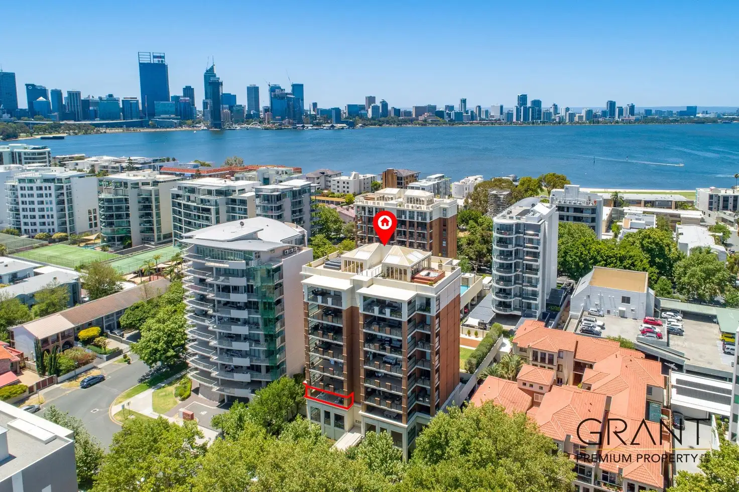 Main view of Homely apartment listing, 2C/73 Mill Point Road, South Perth WA 6151