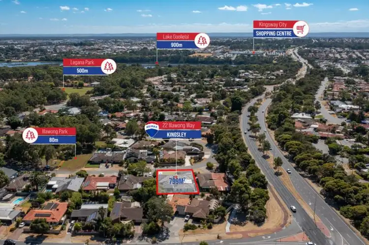 Second view of Homely house listing, 22 Illawong Way, Kingsley WA 6026