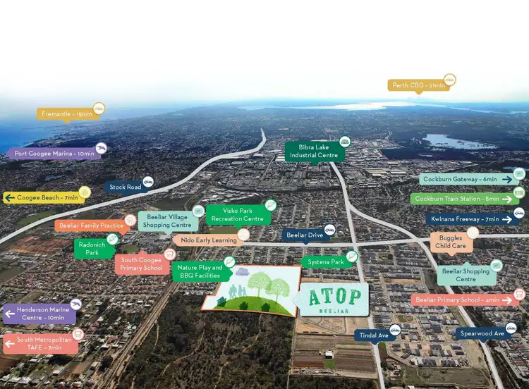 Main view of Homely land listing, Lot 106, 5 Petroica Terrace, Beeliar WA 6164