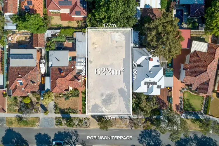 Main view of Homely land listing, 9 Robinson Terrace, Daglish WA 6008