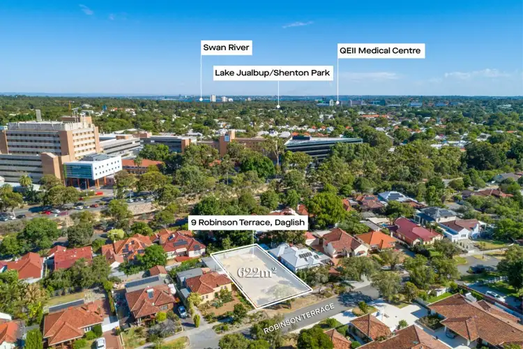 Second view of Homely land listing, 9 Robinson Terrace, Daglish WA 6008
