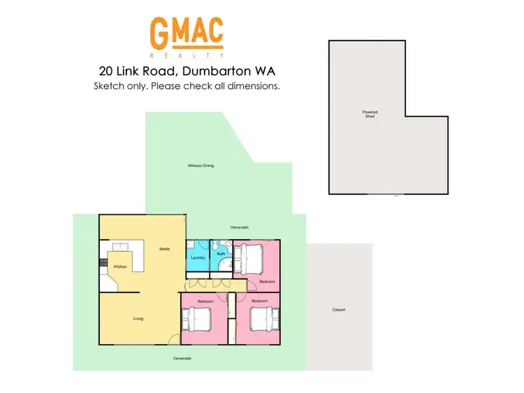 Third view of Homely house listing, 20 Link Road, Dumbarton WA 6566