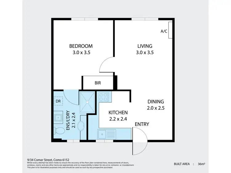 Sixth view of Homely unit listing, 9/34 Comer Street, Como WA 6152