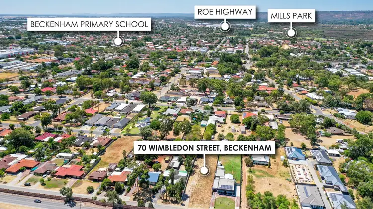 Fifth view of Homely land listing, 70 Wimbledon Street, Beckenham WA 6107