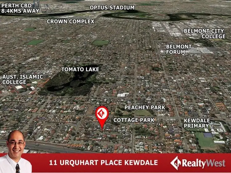 Third view of Homely house listing, 11 Urquhart Place, Kewdale WA 6105