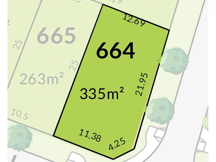 Main view of Homely land listing, Lot 664, Everwell Way, Treeby WA 6164