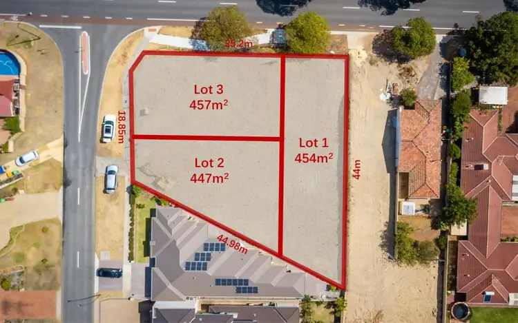 Second view of Homely land listing, 8A Gibson Street, Mount Pleasant WA 6153