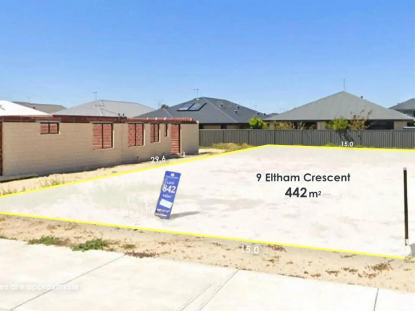 Main view of Homely land listing, 9 Eltham Crescent, Piara Waters WA 6112