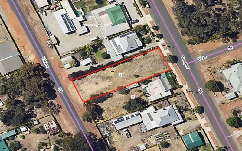 Main view of Homely land listing, 33 Vesper Street, Wagin WA 6315