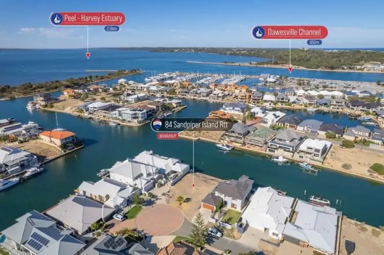 Seventh view of Homely land listing, 84 Sandpiper Island Retreat Wannanup, Wannanup WA 6210