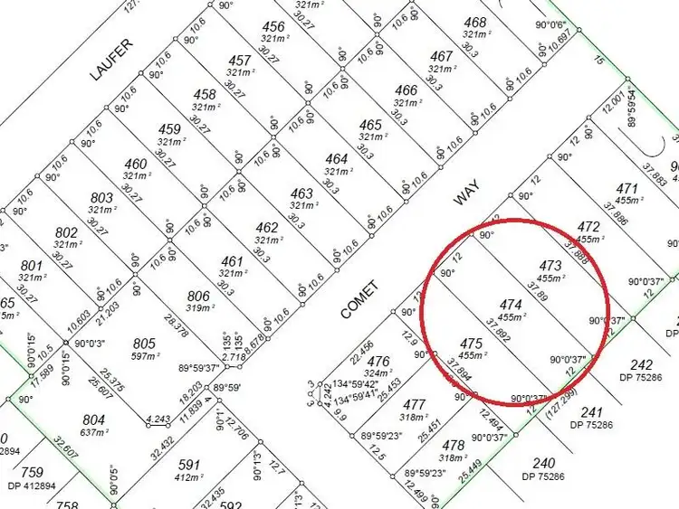 Second view of Homely land listing, Lot 474, Comet Road, Hilbert WA 6112