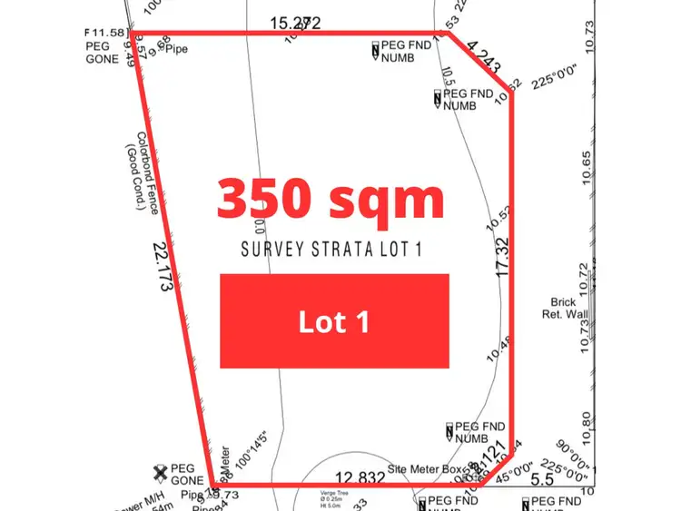 Second view of Homely land listing, 10 Craigie Drive, Craigie WA 6025