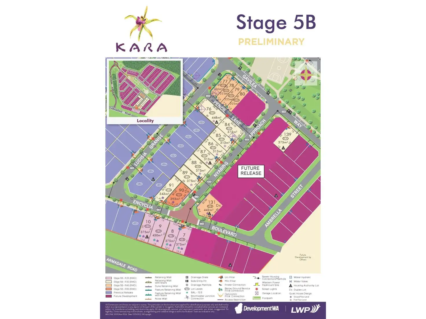 Main view of Homely land listing, Lot 78, Gavilea Way, Treeby WA 6164