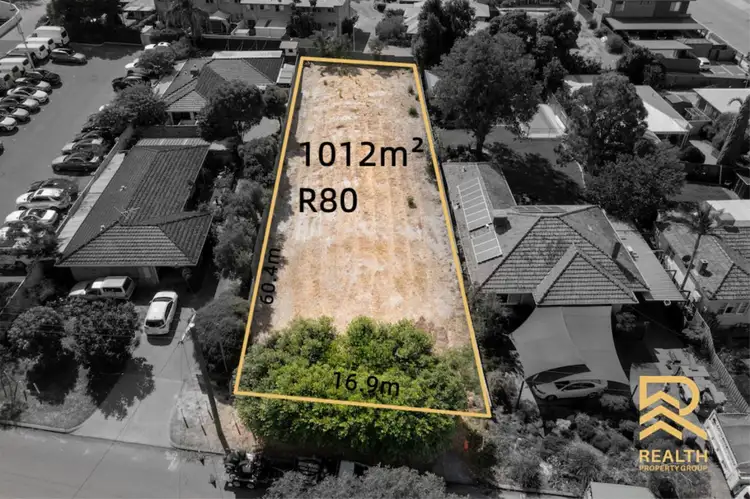 Main view of Homely land listing, 24 Melbourne Street, St James WA 6102