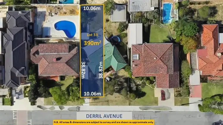 Main view of Homely land listing, 10A Derril Avenue, Dianella WA 6059