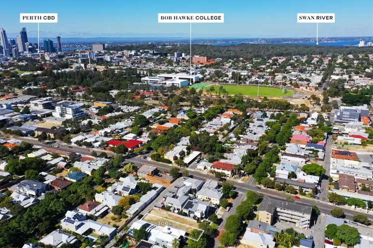 Third view of Homely land listing, 58B Tate Street, West Leederville WA 6007