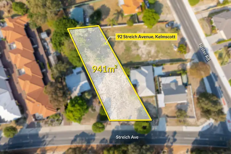 Main view of Homely land listing, 92 Streich Avenue, Kelmscott WA 6111